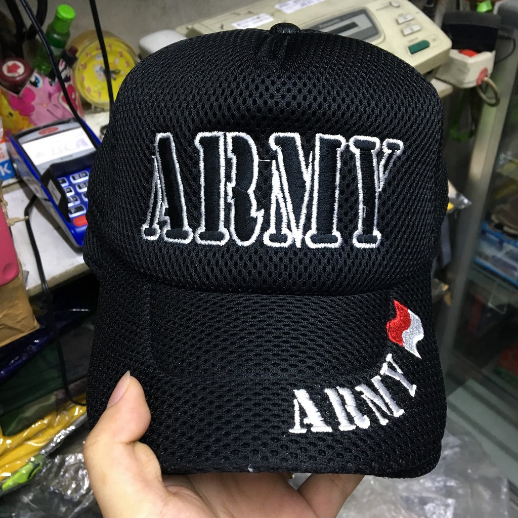 Topi army - Topi Jaring - topi