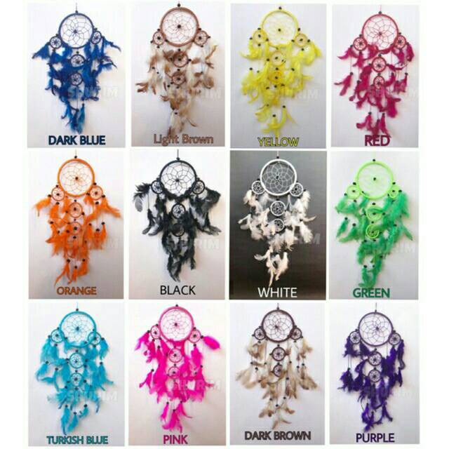 Dream Catcher Bali cantik Nylon meriah penangkap mimpi