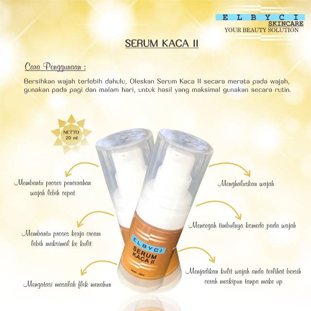 SERUM KACA II ELBYCI