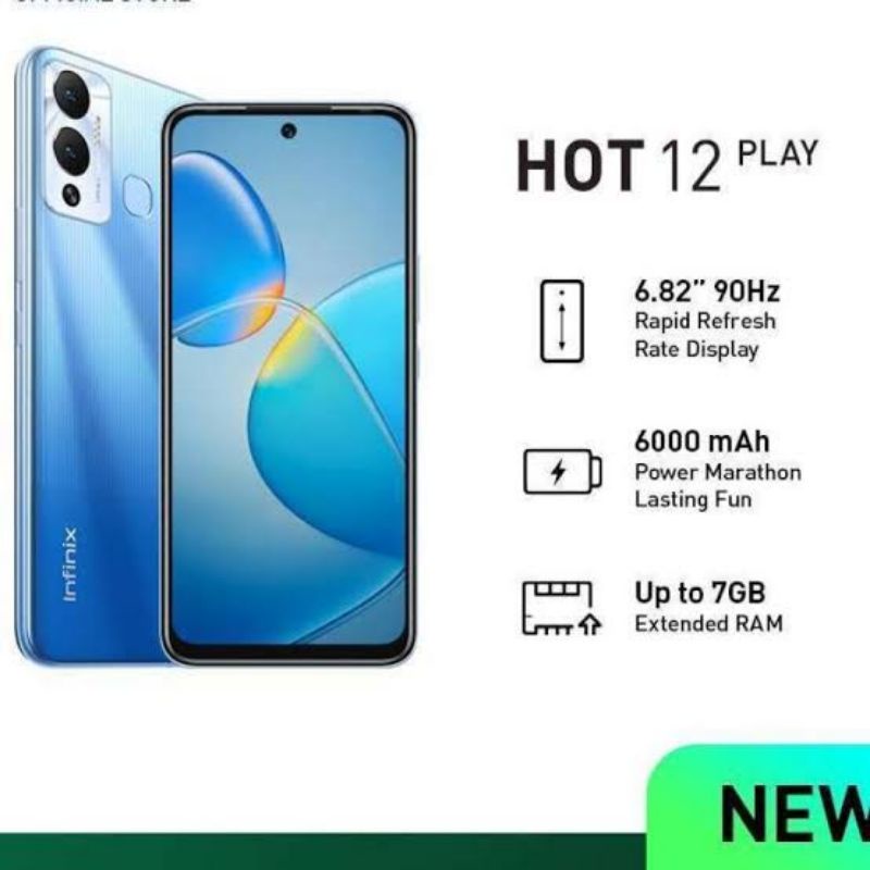 infinix hot 12 play 4/128