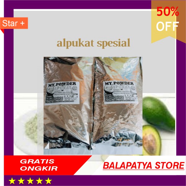 

TERMURAH Powder Alpukat - Alpukat Powder - 1 Kg - Bubuk Minuman Rasa Alpukat