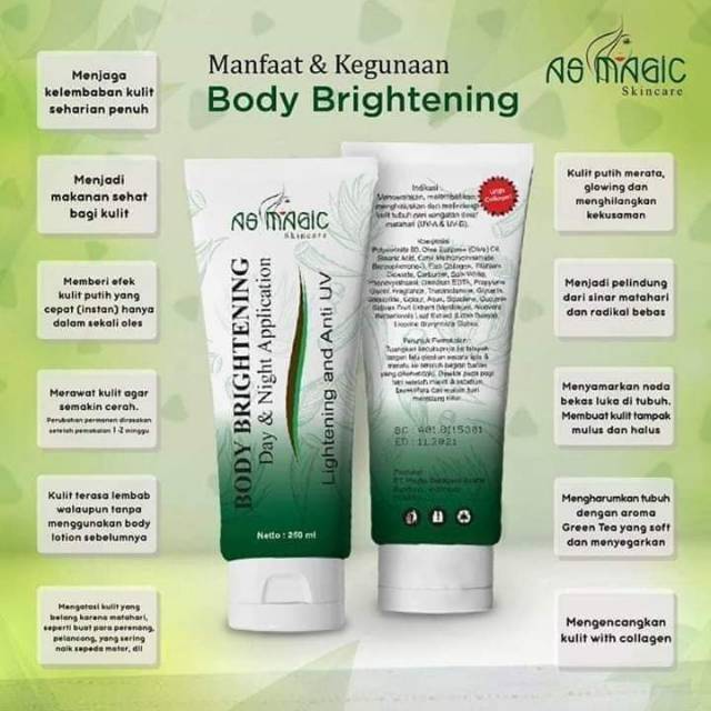 Body Brightening As Magic