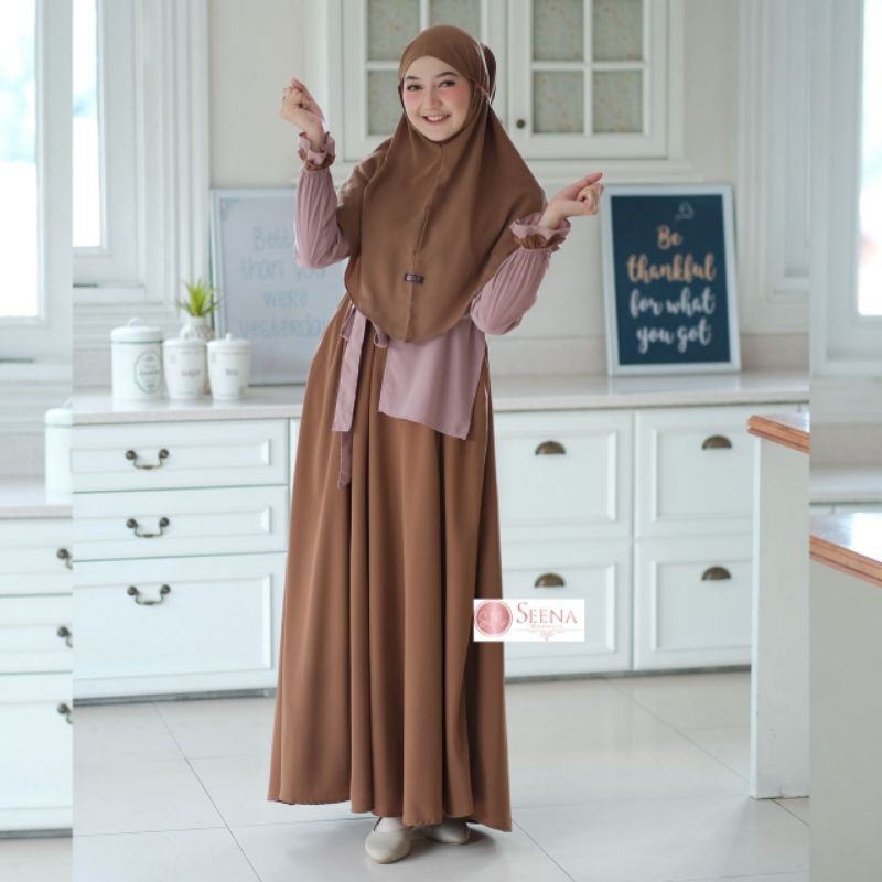 Jude Hijabku-GAMIS RIERA BY SEENA MODESTY