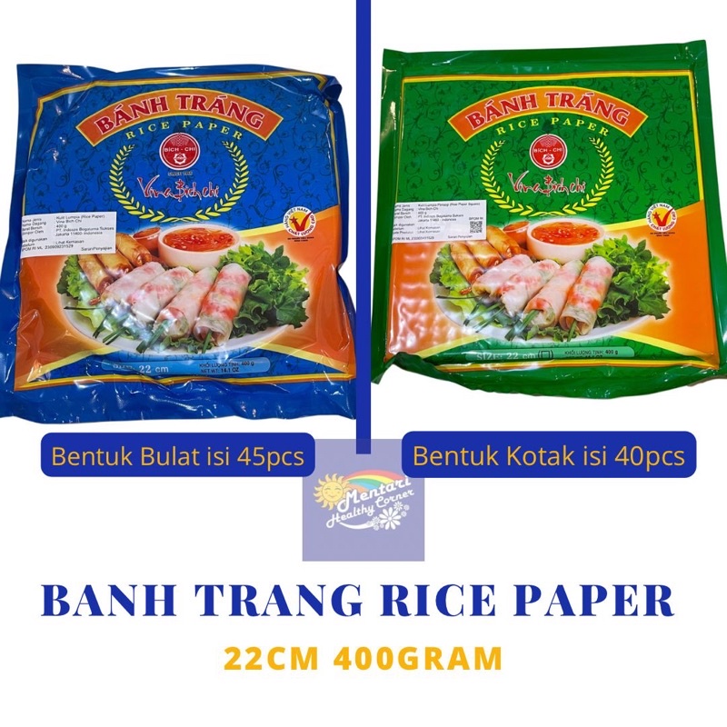 Banh Trang Rice Paper Vietnam 400gr