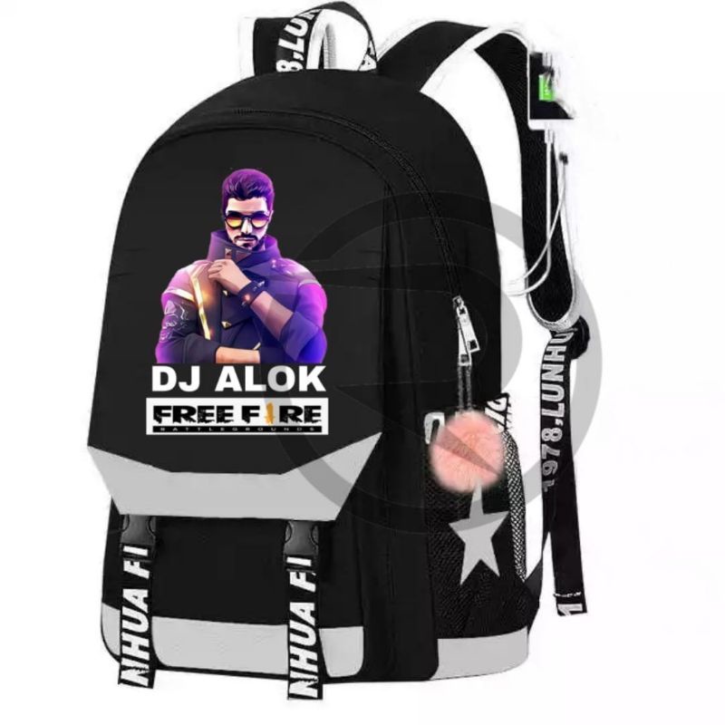 Tas Ransel Sekolah Anak Laki Laki Dj Alok Ef Ef Untuk Anak Paud TK Sd