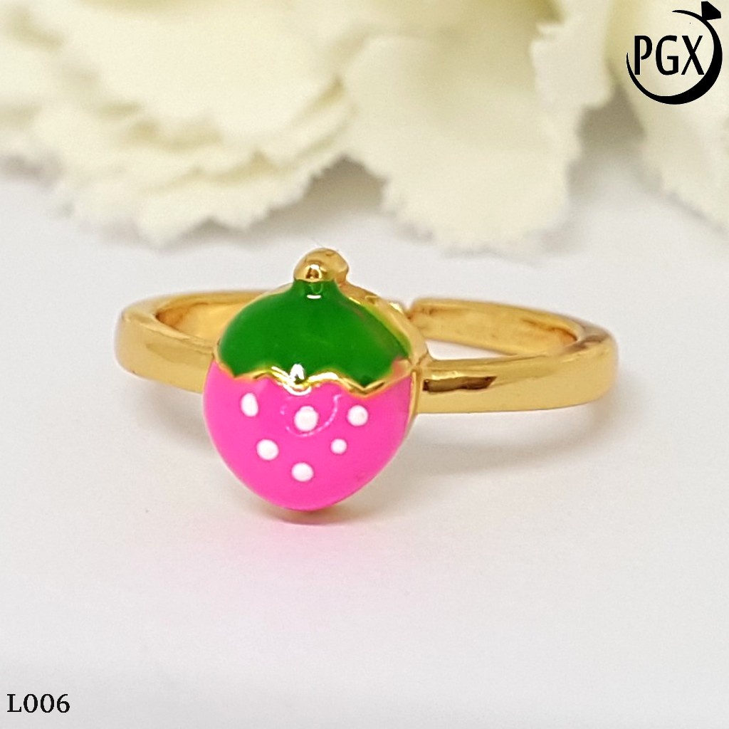 PGX Cincin Anak Xuping Aksesoris Perhiasan Lapis Emas Premium - L006