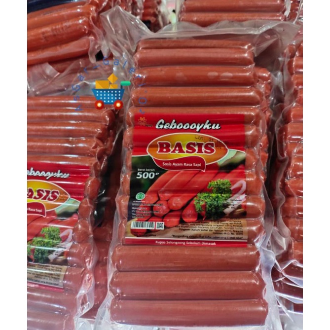 

500gr Sosis basis sapi Geboooyku