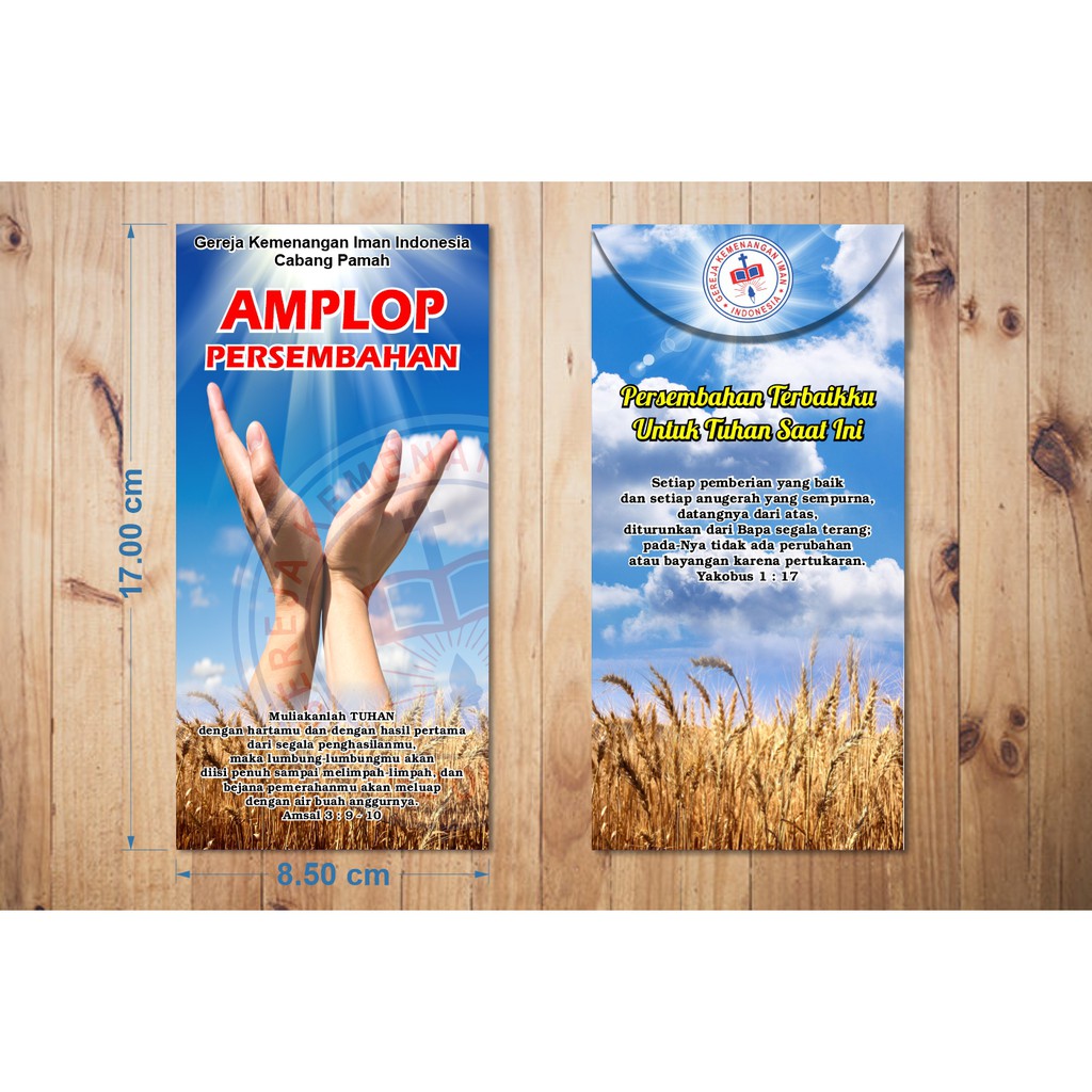 

Amplop Persembahan GKII