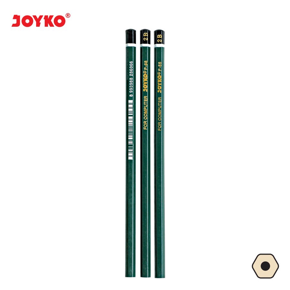 

Pensil Joyko P-88 2B isi 12pcs