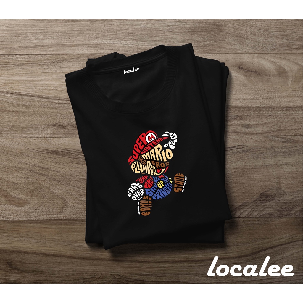 SUPER MARIO BROS TSHIRT- KAOS GAME SUPER MARIO- UNISEX TSHIRT- KAOS SABLON MARIO BROS