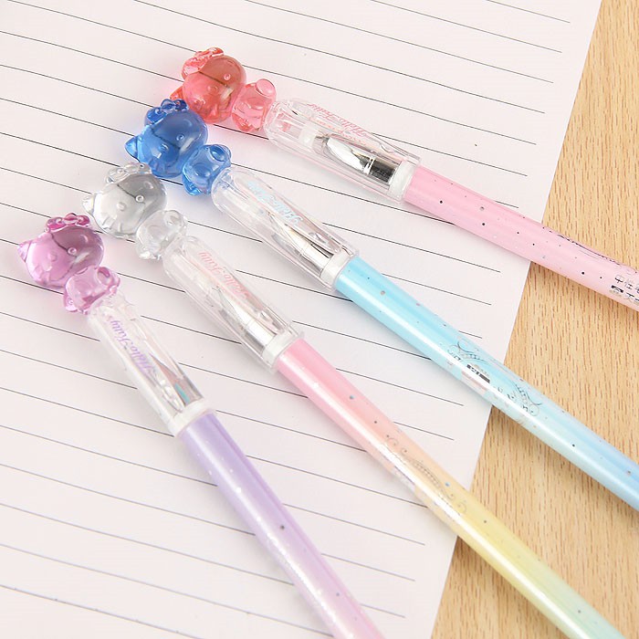 

(PROMO) Pulpen Gel Hello Kitty Star 0,38mm