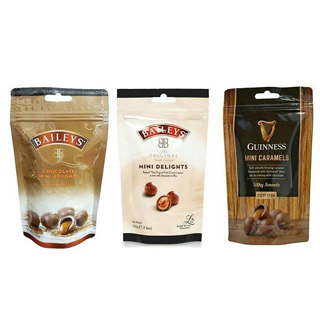 Liquor Mini Chocolate Delights Baileys Original Baileys Salted Caramel Guinness