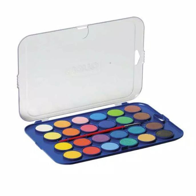 

TERBARU GIOTTO ACQUERELLI SET 24 WARNA WATER COLOR CAKE GIOTTO CAT AIR PERALATAN MELUKIS ART SET