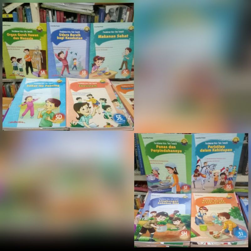 Buku PBT Pendalaman Buku Teks Tematik 5A sampai 5I Yudhistira