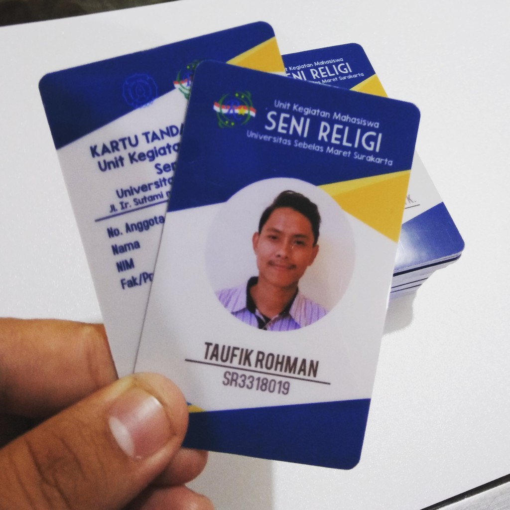 

ID Card, Kartu Pelajar, Kartu Mahasiswa, Membercard