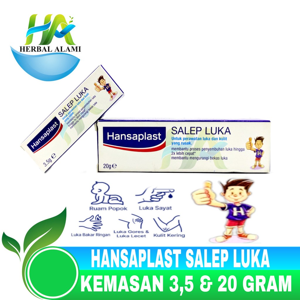 Hansaplast Salep Luka - Perawatan Luka &amp; Kulit Yang Rusak