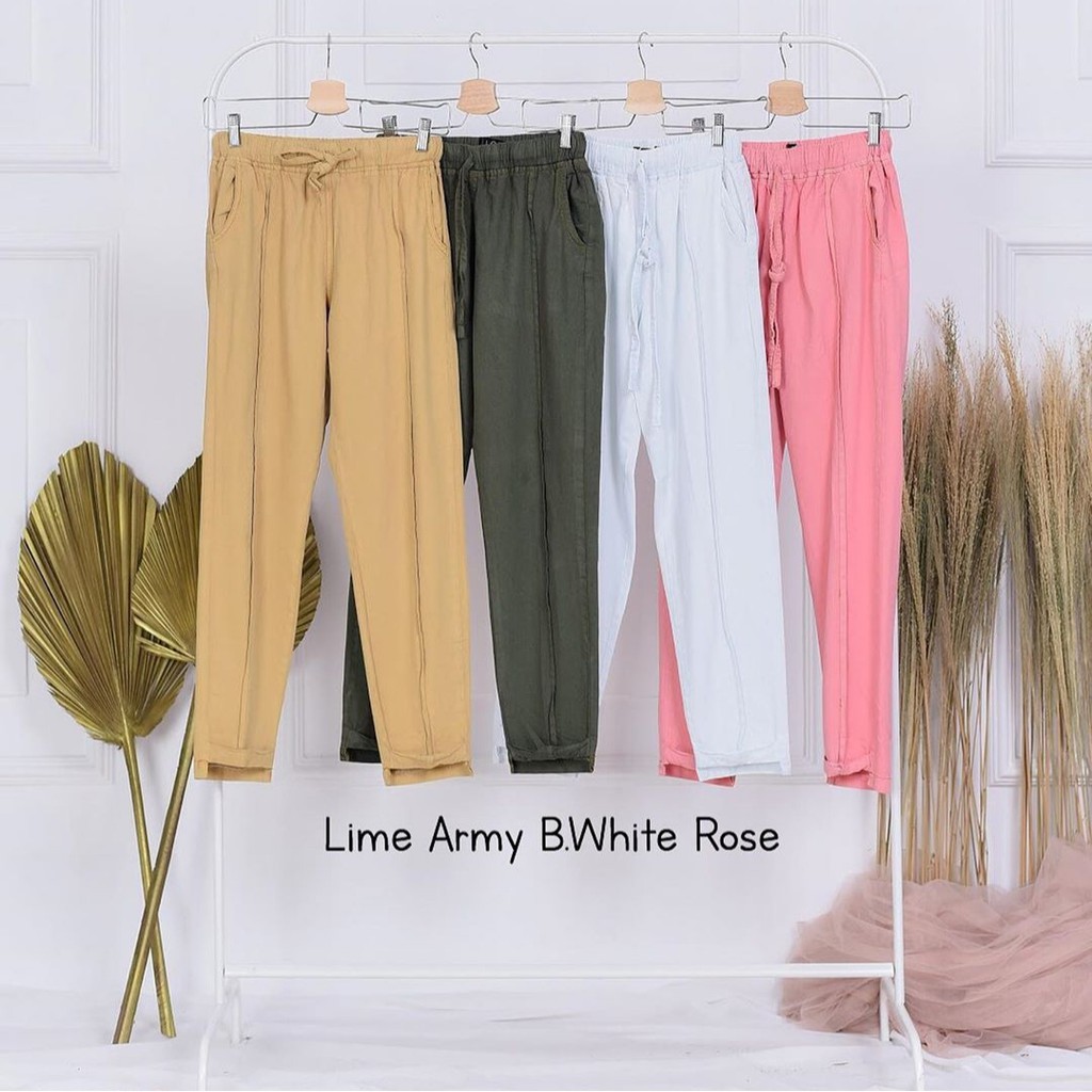 Celana Villy Baggy Pants Serut