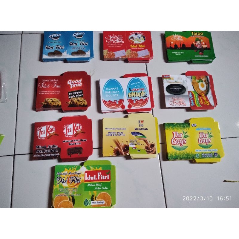 

Amplop lebaran motif Snack