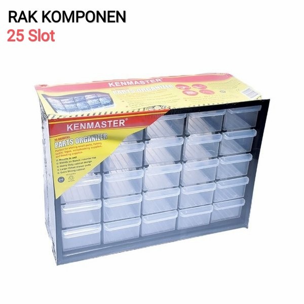 RAK LACI KOMPONEN 25 SLOT