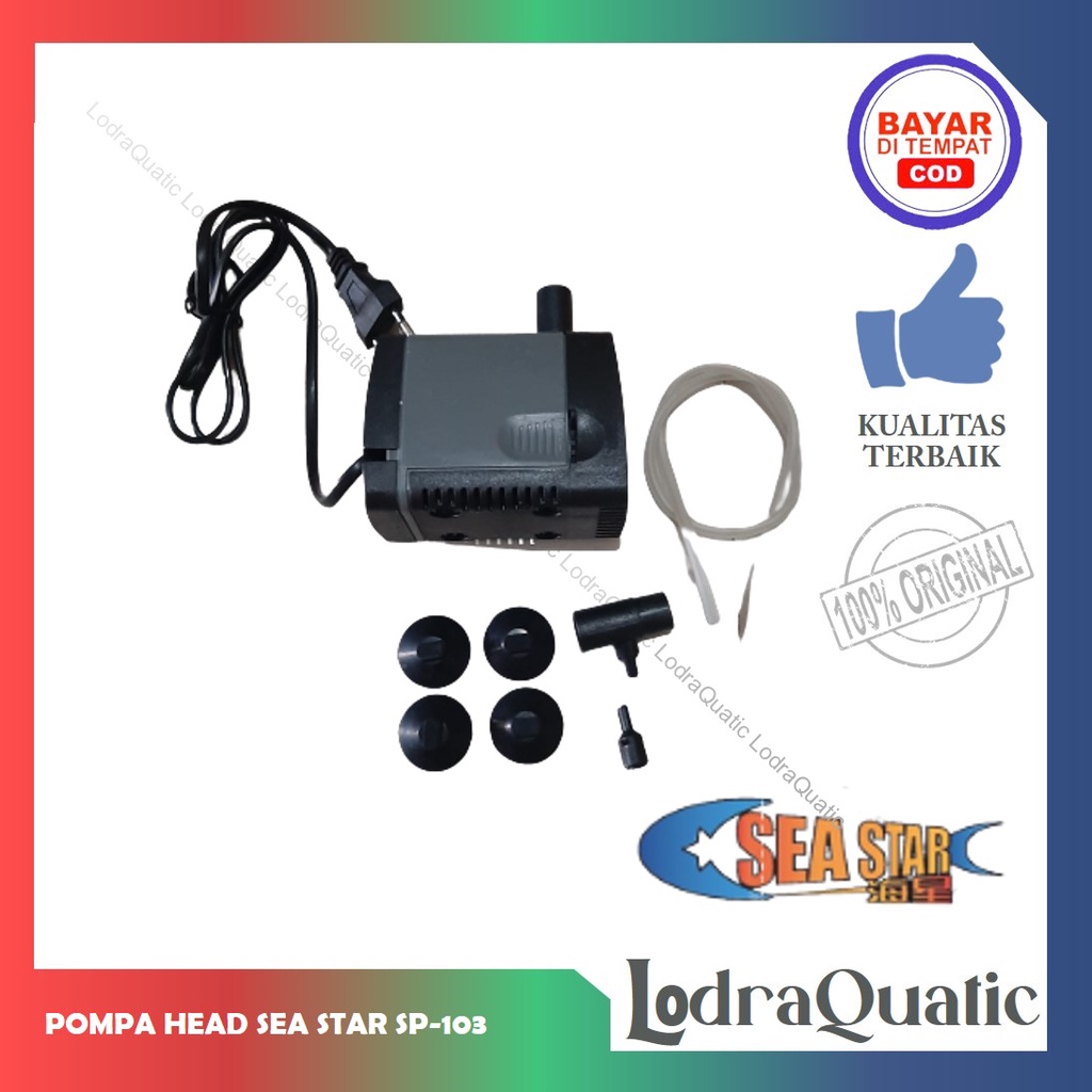 PROMO MURAH ARMADA 103 POMPA KOLAM IKAN ARMADA 103 NAIK 1,6 METER POMPA AIR HIDROPONIK POMPA KOLAM KECIL POMPA AQUARIUM BESAR FILTER AQUARIUM FILTER KOLAM IKAN KOI FILTER POMPA AIR LAUT MARINE POMPA 2000 LITER PER JAM