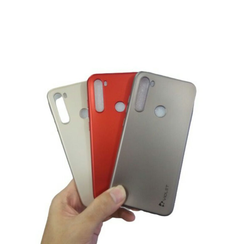 BABY SKIN ULTRA THIN CASING SOFTCASE VIOLET XIAOMI  REDMINOTE 8