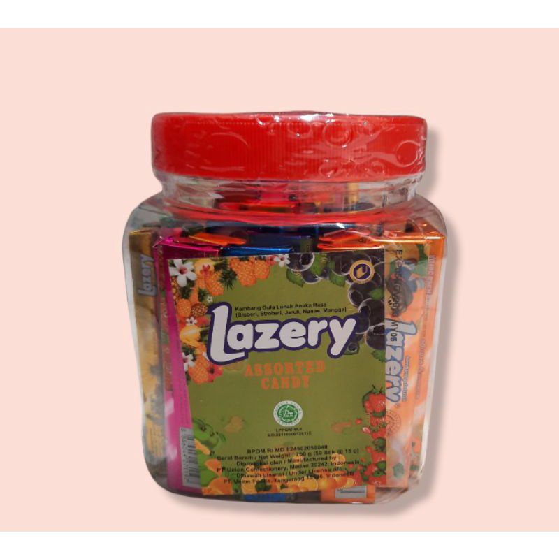 

Lazery Stick Assorted Chewy Toples isi 50