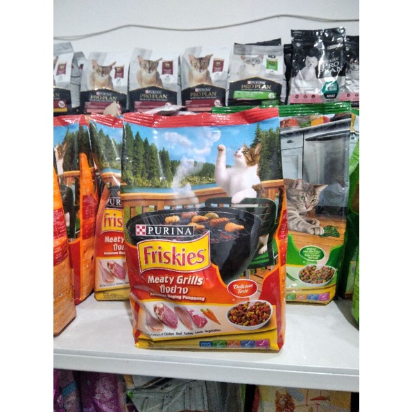 Makanan Kucing Friskies Dry Food 1,2kg-Meaty Grills