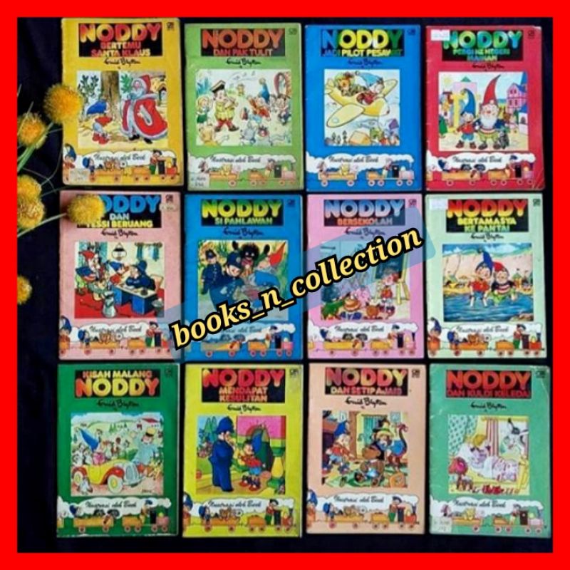 Buku Noddy enid blyton lawas