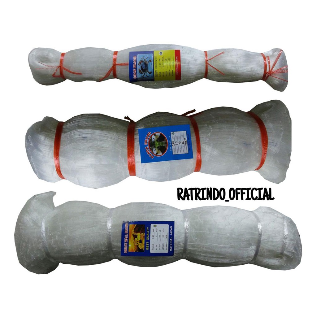 JARING IKAN / JARING BURUNG SENAR 0.40 - 70X80 - TATE