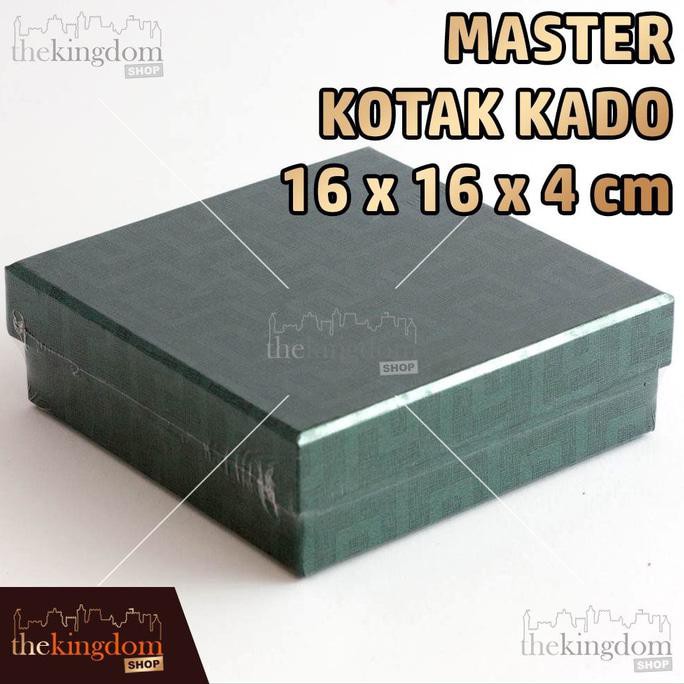 

Master Kotak Kado Ukuran 16X16X4Cm / 16 X 16 X 4 Cm / Box