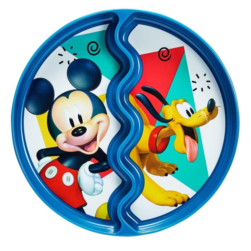 The First Years Disney Mickey &amp; Minnie Mouse Suction Plate - Kids Plates (Y11319/Y11320)