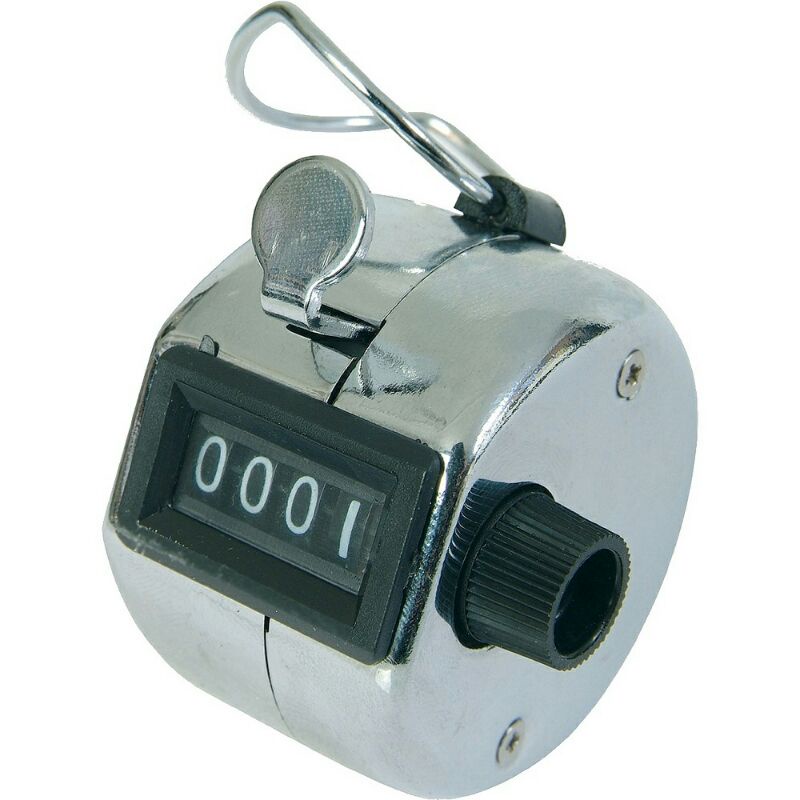 Alat Penghitung Manual Hand Tally Counter 4 Digit MIX-TD99