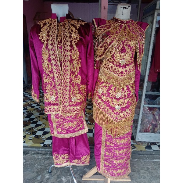 BAJU PENGANTIN ADAT MINANG PADANG