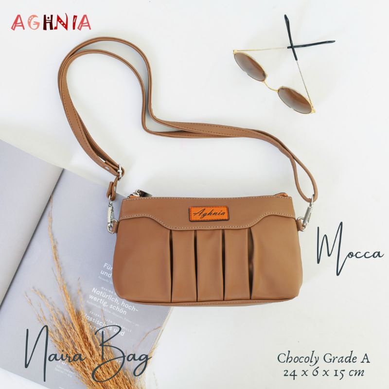 NAIRA BAG BY AGHNIA / TAS SELEMPANG NAIRA / TAS PLISKET / TAS AGHNIA / INOE / BUYA / GABIA