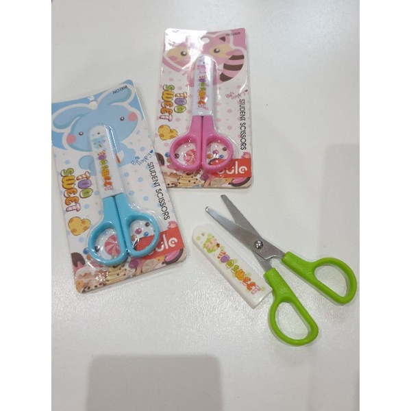 

Gunting Stainless Steel dengan Tutup Karakter Beruang