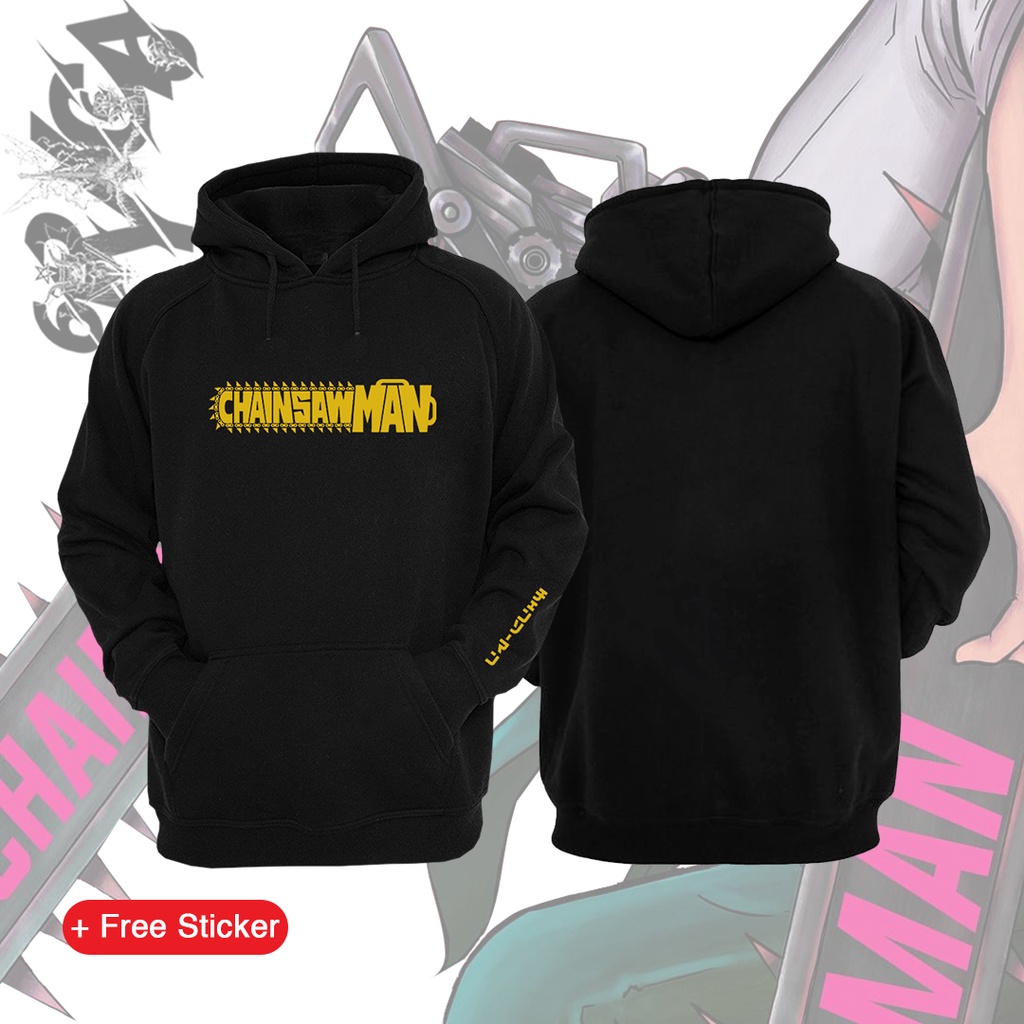Jaket Hoodie Chainsaw Man | Anime Chainsaw Man | Manga Chainsaw Man | Denji Power Aki