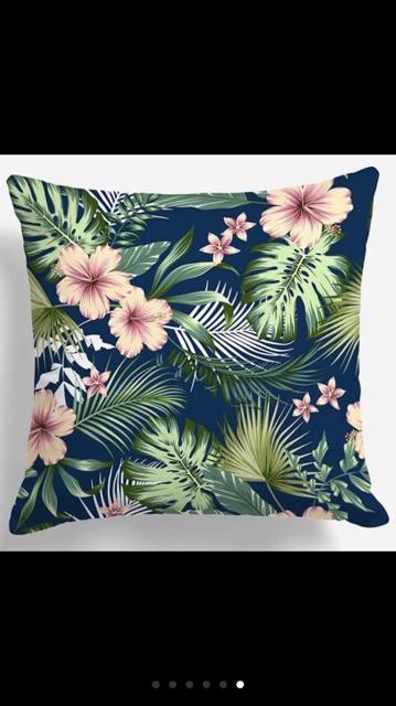 Bantal Sofa Motif Summer Breeze Tropical Forest