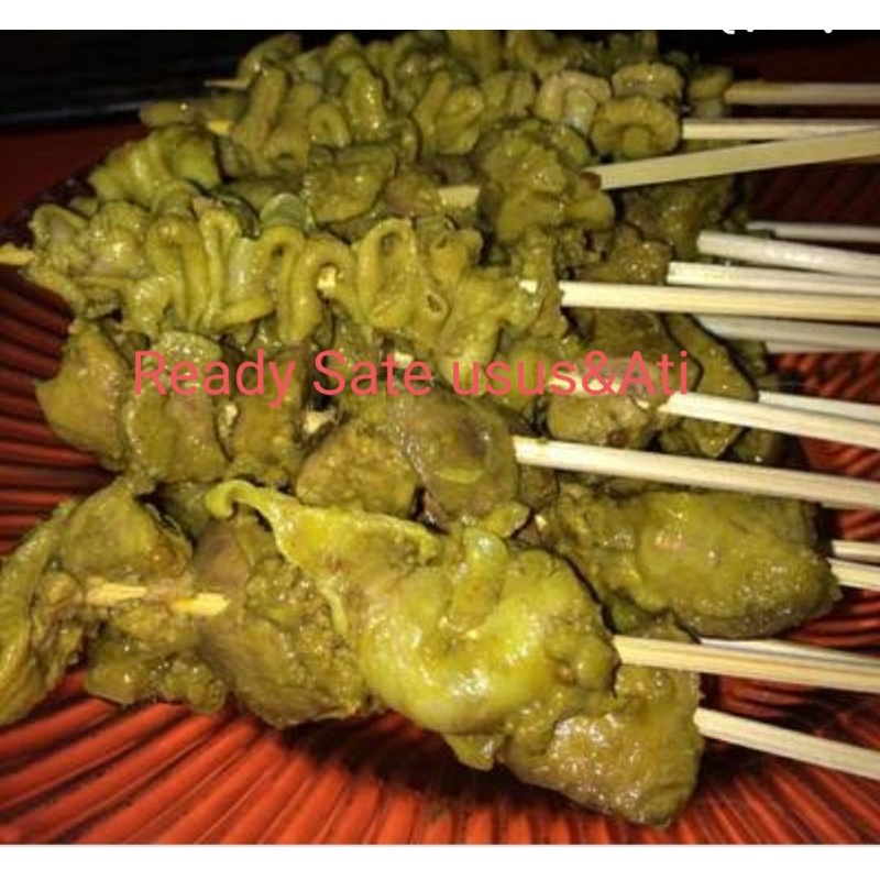 Sate Usus,Ati Ampela/tusuk