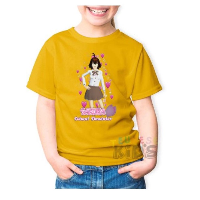 BAJU KAOS ANAK SAKURA SCHOOL SIMULATOR