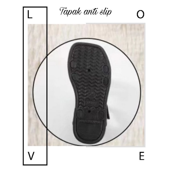 Sandal Jelly Anak Pita Brukat Import Higt Quality S2