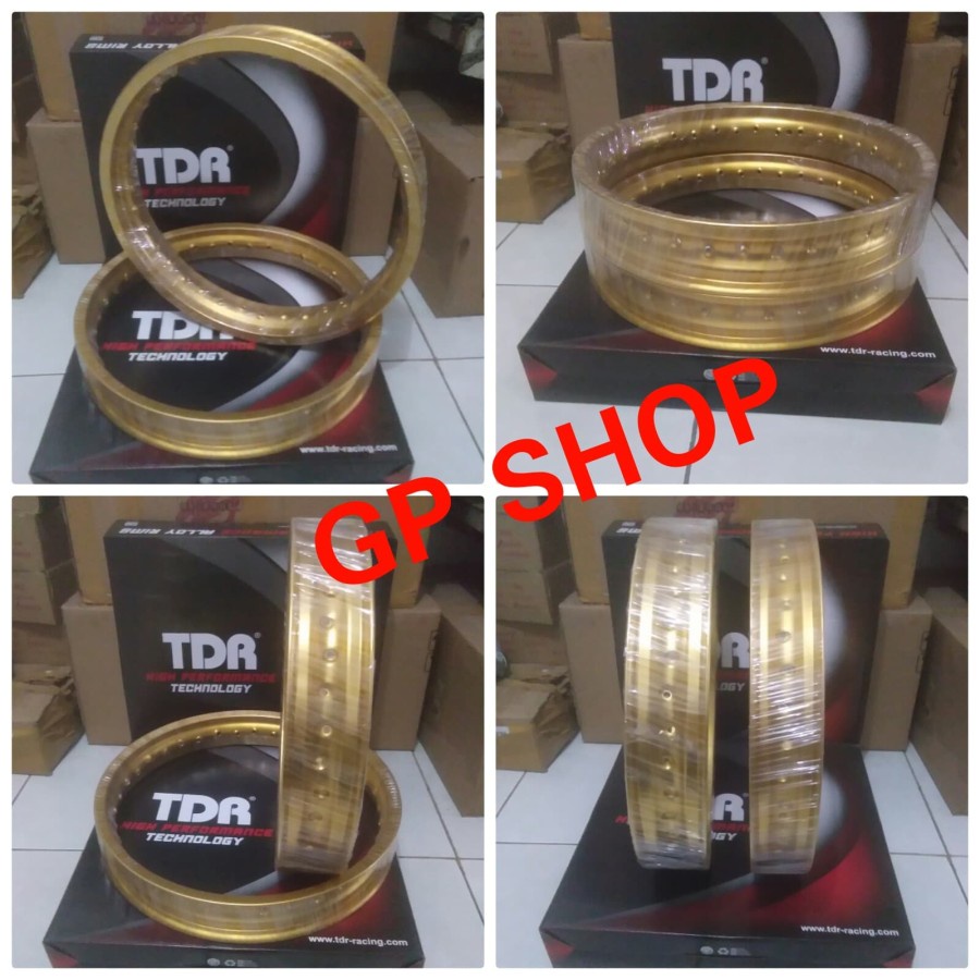 Velg TDR ukuran 215/250 ring 17 1set 2pcs