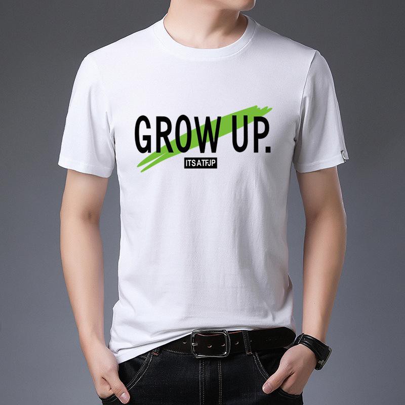 BS//TERLARIS//BAJU KAOS GLOW UP TANGAN PENDEK PRIA DAN WANITA//GOOD QUALITY