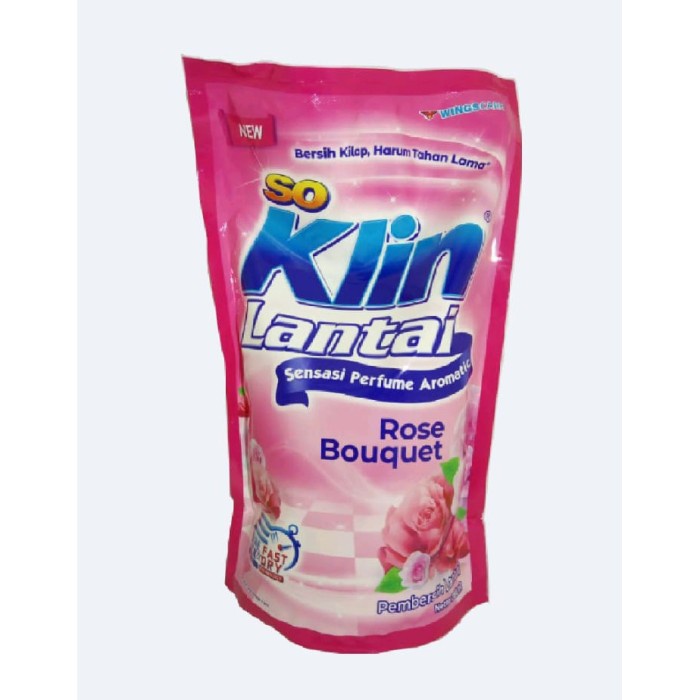 

So Klin Floor Cleaner Rose Merah Refil 780ML