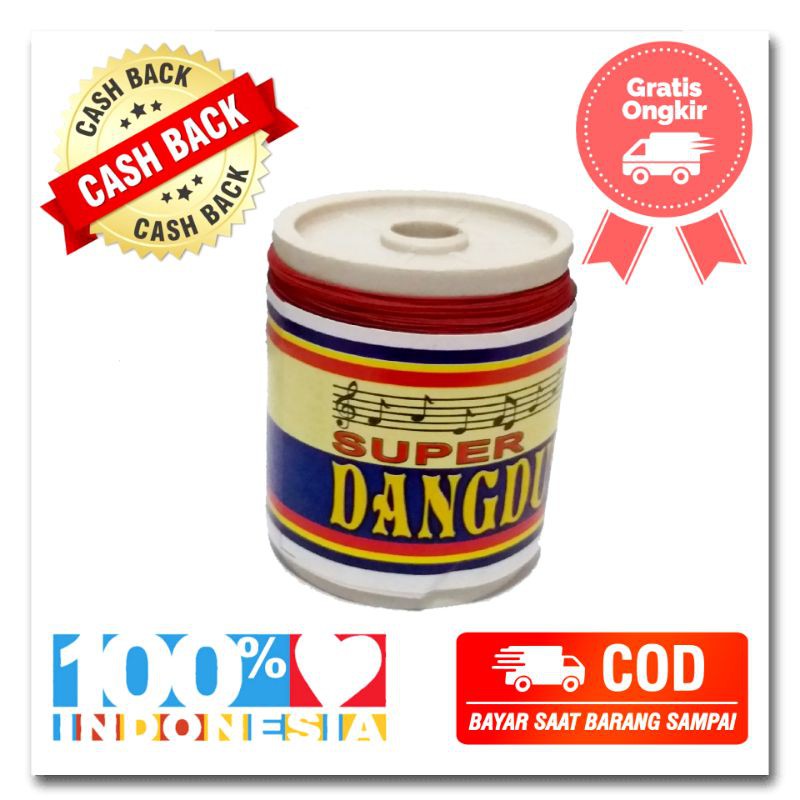 Benang Gelasan Layangan Bahan Katun Benang Jahit Cangklong Super Dangdut Panjang 800 Yard Edisi Terb