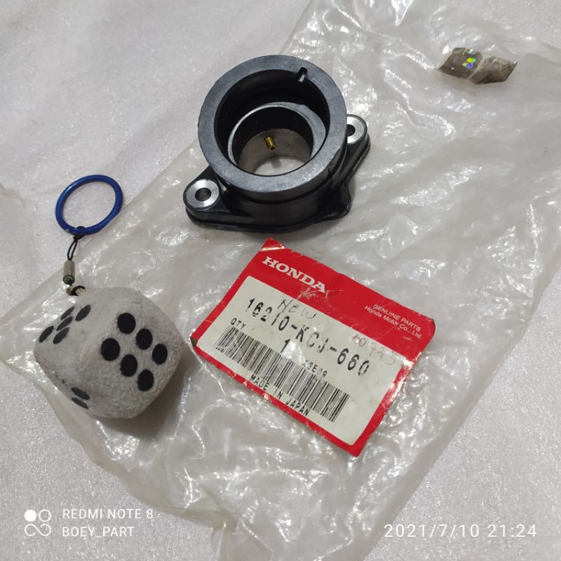 Intake manipol manifold manipold honda tiger lama revo original nos japan