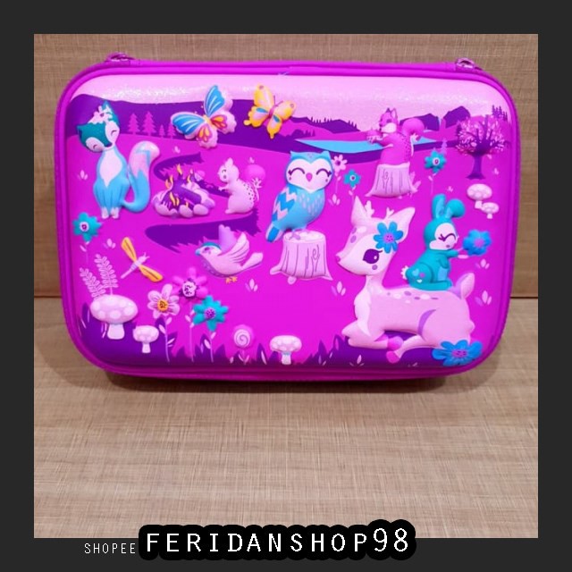 

BT285 TEMPAT PENSIL ALAT BEST TULIS ORGANIZER SMIGGLE HARDCASE WATERPROOF 3D - UNGU BY FERIDANSHOP98