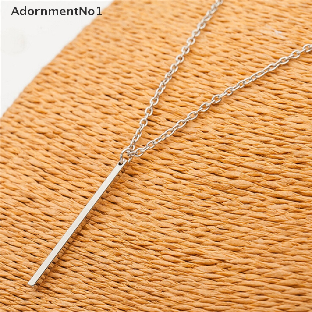 (AdornmentNo1) Kalung Rantai Panjang Lapis Silver Untuk Wanita