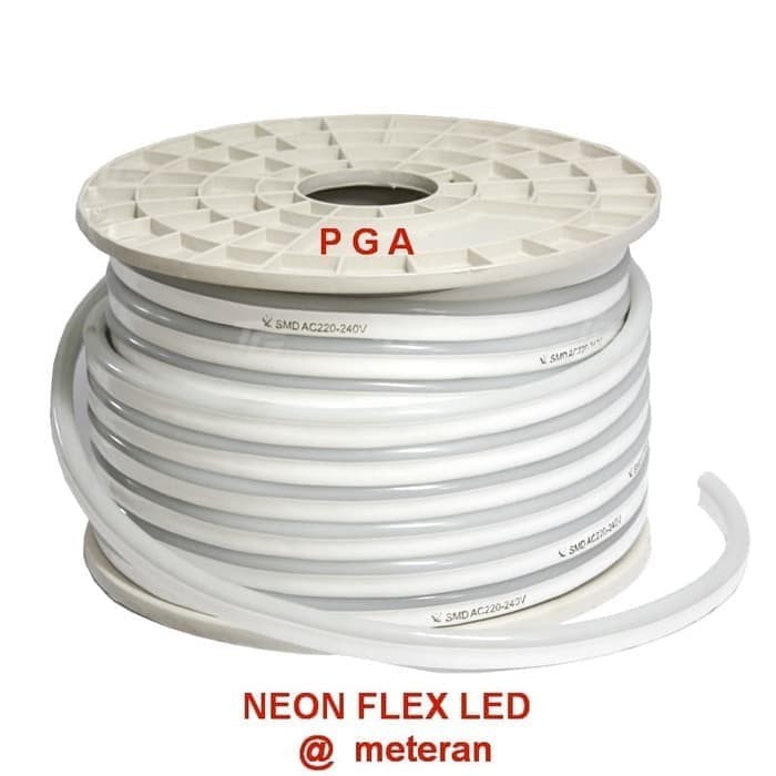 Lampu Neon Flex LED Selang Flexible Sign Strip Bisa Ditekuk 1 Meter