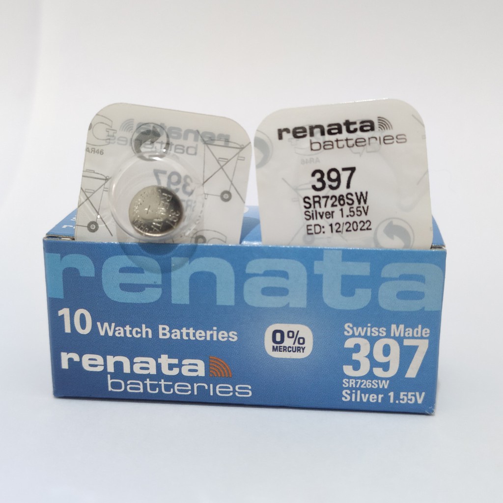 BATRE RENATA 397 SR726SW SR726 SR 726 SW 397 BATTERY BATERAI ORIGINAL