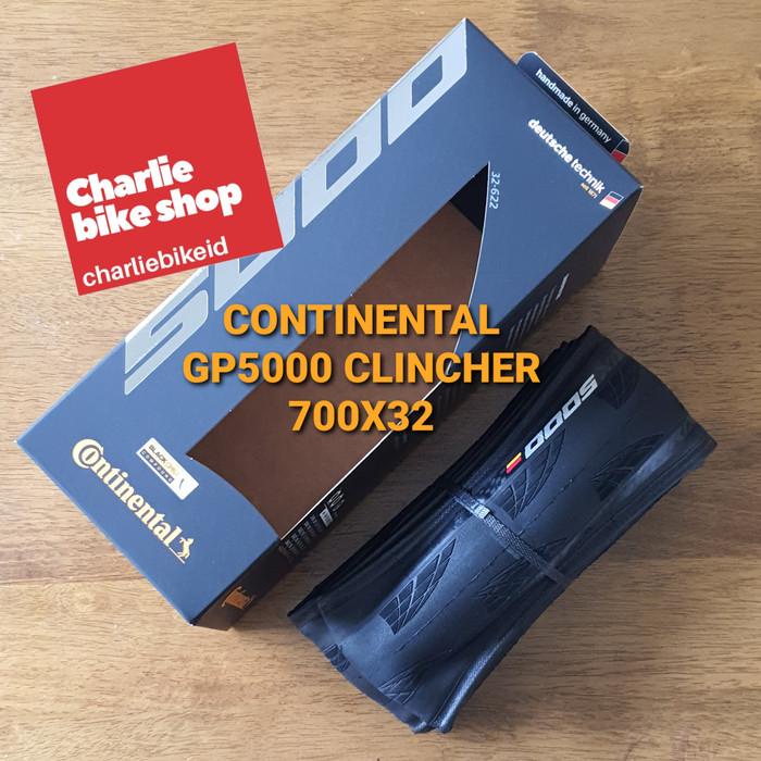 Komponen Sepeda Ban Luar Continental Gp5000 Clincher 700X32 32-622